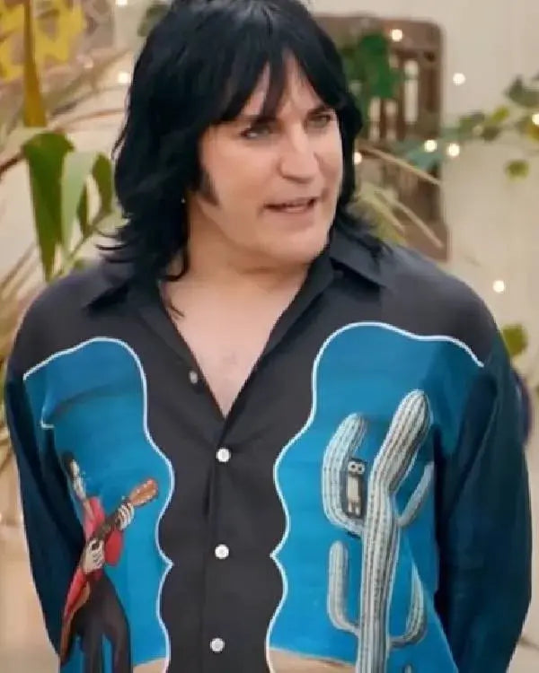 The Great British Bake Off Noel Fielding Haunted By An Owl Long Sleeve Shirt WorthVee