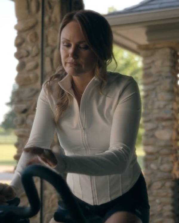 The Hunting Wives Malin Akerman Corset Zip Jacket Clanton Jacket