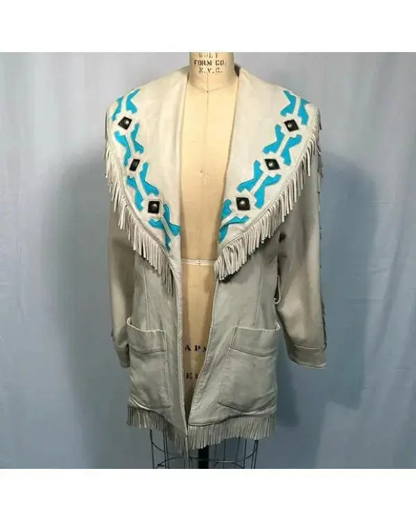 The Kardashians S07 Khloe Kardashian Fringed Leather Jacket WorthVee