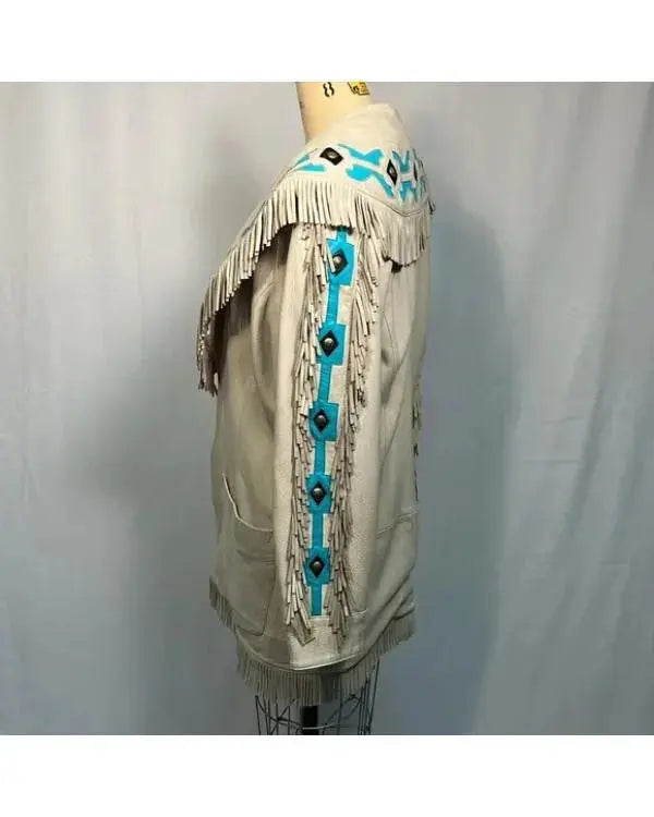 The Kardashians S07 Khloe Kardashian Fringed Leather Jacket WorthVee