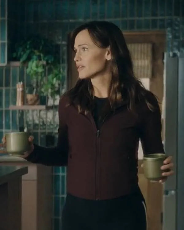 The Last Thing He Told Me Jennifer Garner Brown Jacket