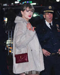 “The Late Show with Stephen Colbert” Taylor Swift Hooded Faux Fur Coat WorthVee