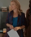 The Lincoln Lawyer S03 Becki Newton Plaid Blazer