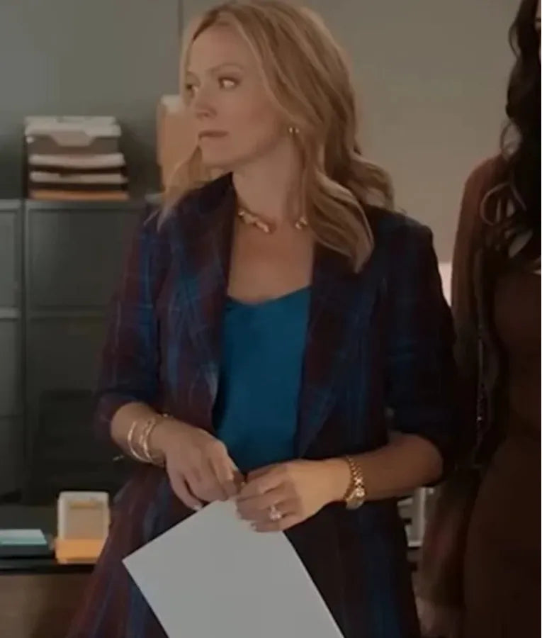 The Lincoln Lawyer S03 Becki Newton Plaid Blazer