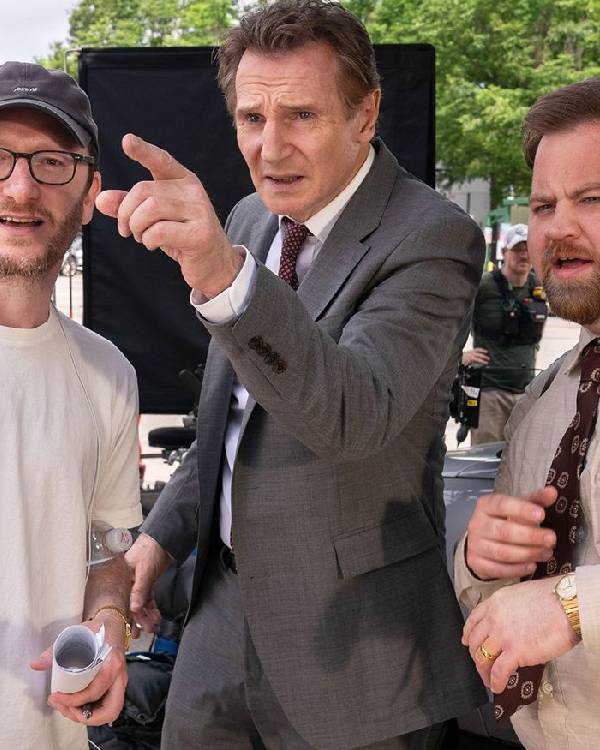 The Naked Gun Liam Neeson Suit Clanton Jacket