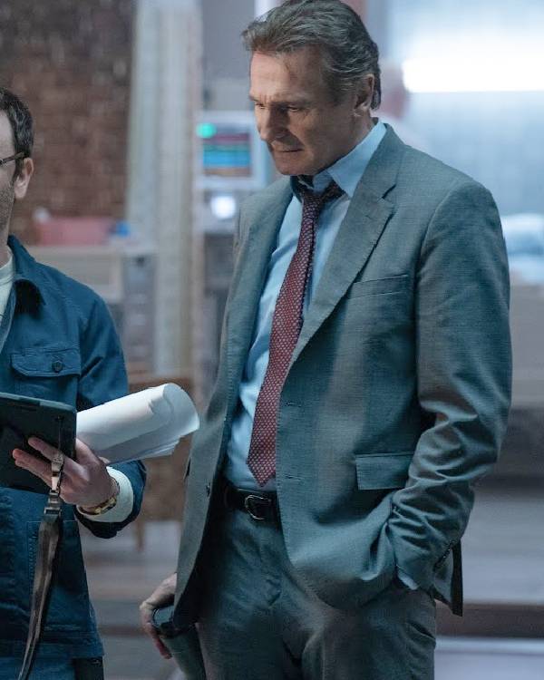 The Naked Gun Liam Neeson Suit Clanton Jacket