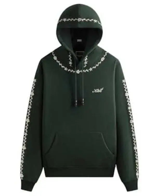 The Neighborhood S08 Marcel Spears Floral Trim Hoodie WorthVee