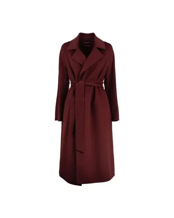 The Night Manager S02 Indira Varma Burgundy Coat