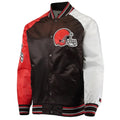 The Reliever Cleveland Browns Satin Jacket WorthVee