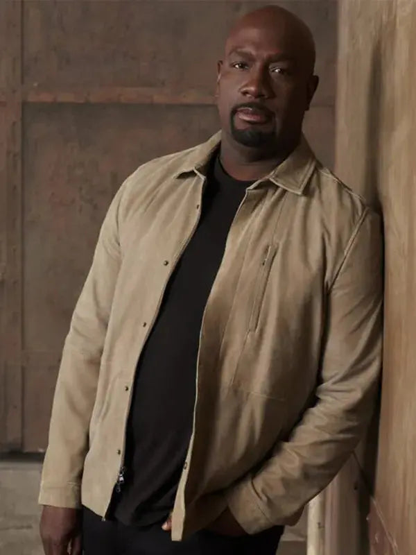 The Rookie S08 Promo Richard T. Jones Brown Jacket WorthVee