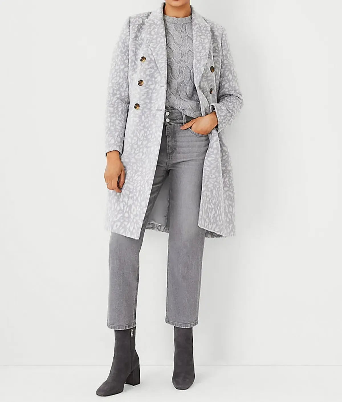 The Today Show 2025 Heather Hermen Leopard Coat