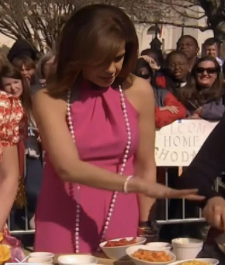The Today Show 2025 Hoda Kotb Halter Jumpsuit