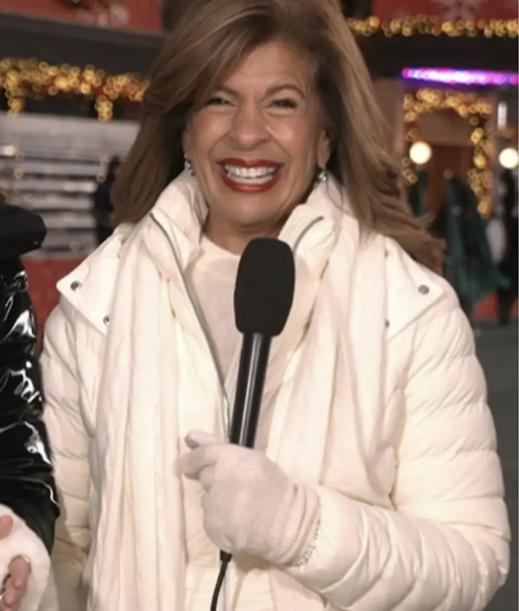 The Today Show 2025 Hoda Kotb Quilted Puffer Jacket