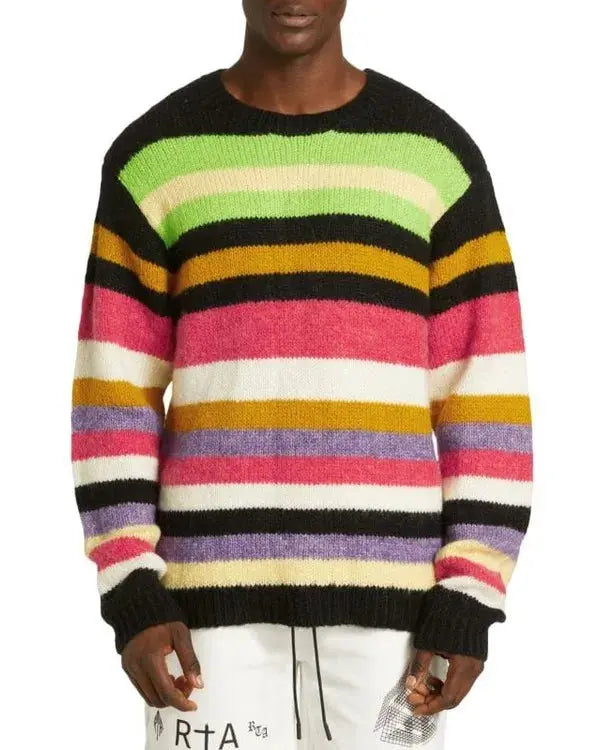 The Today Show 2025 Kevin Hart Multicolor Striped Sweater WorthVee