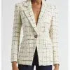 The Today Show 2025 Laura Jarrett Tweed Check Blazer