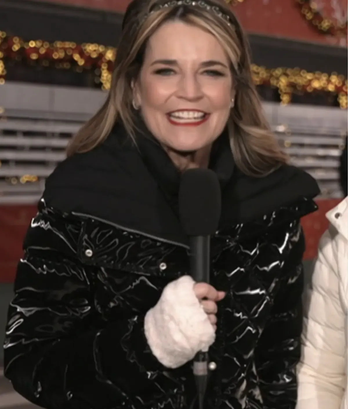 The Today Show 2025 Savannah Guthrie Quilted Puffer Jacket