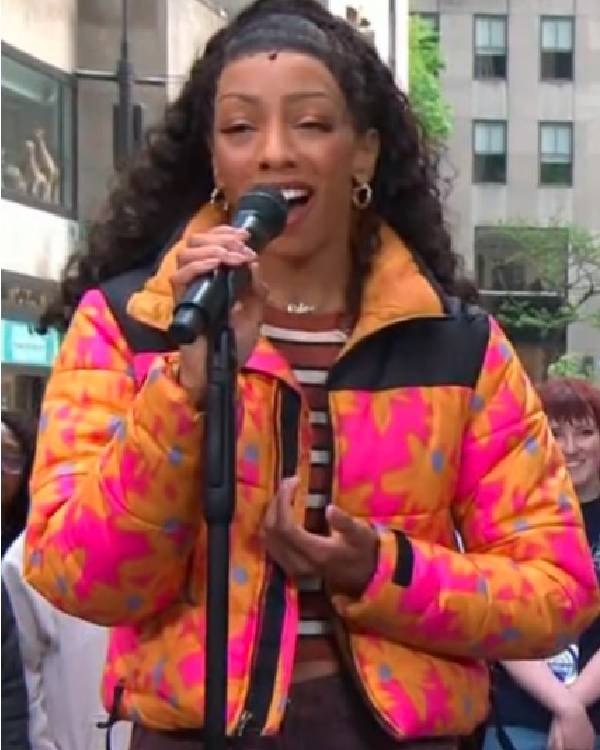 The Today Show Christiani Pitts Flower Puffer Jacket WorthVee