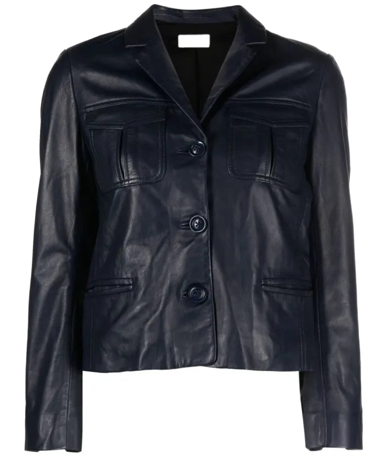 The Today Show Kate Snow Leather Jacket