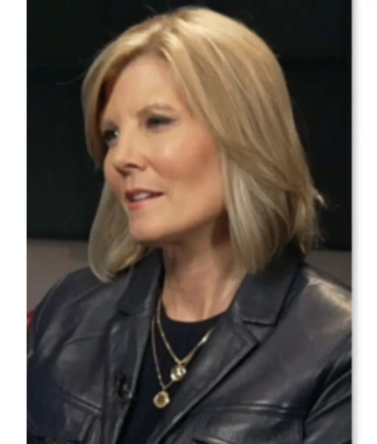 The Today Show Kate Snow Leather Jacket