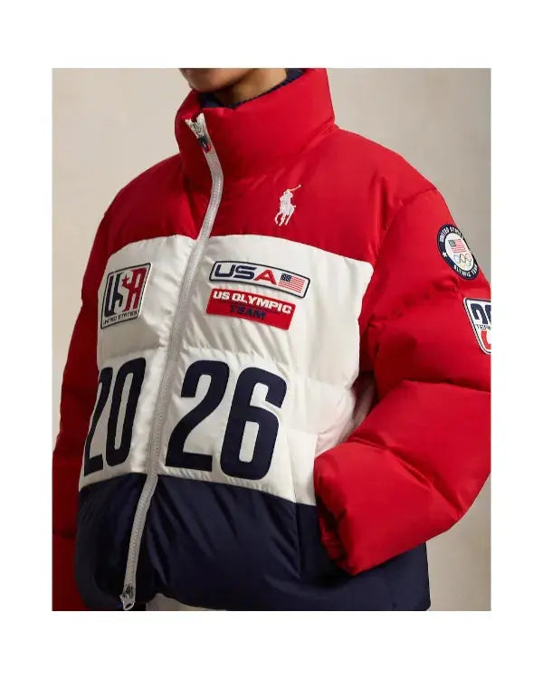 The Today Show Sheinelle Jones Team USA Closing Ceremony Jacket WorthVee