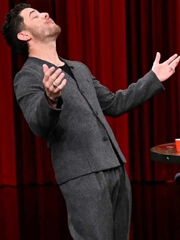 The Tonight Show Starring Jimmy Fallon S13 Nick Jonas Blazer WorthVee