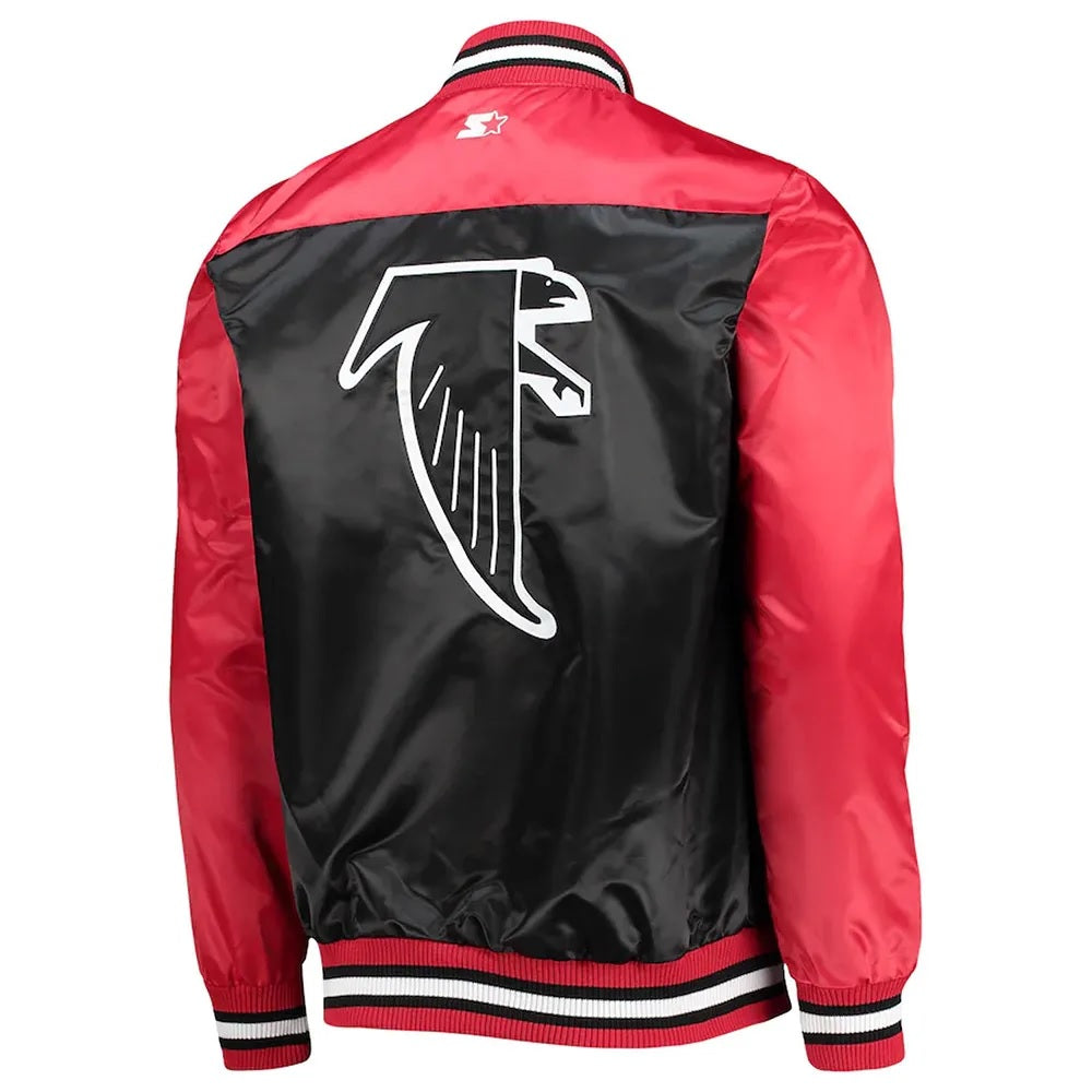 The Tradition II Atlanta Falcons Satin Jacket WorthVee