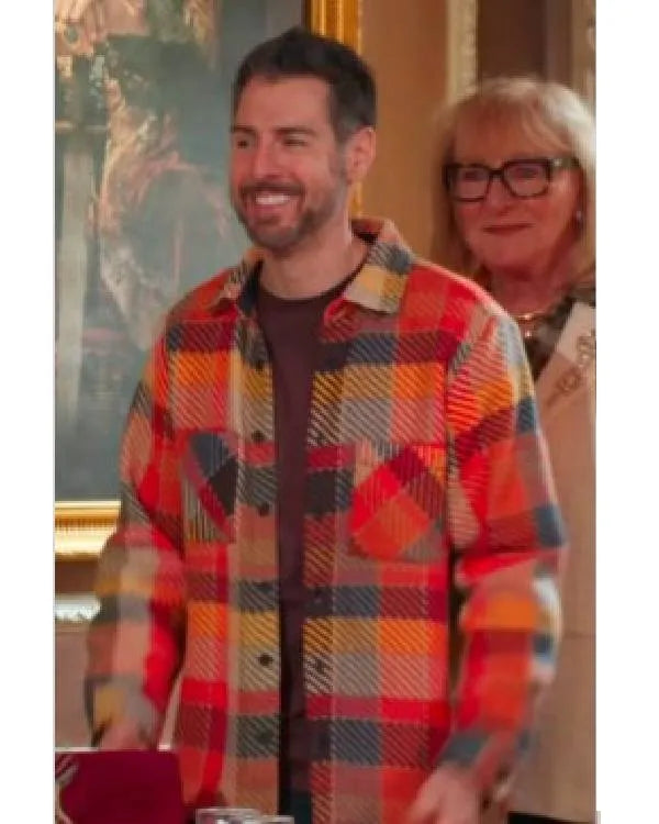 The Traitors US S04 Orange Plaid Shirt