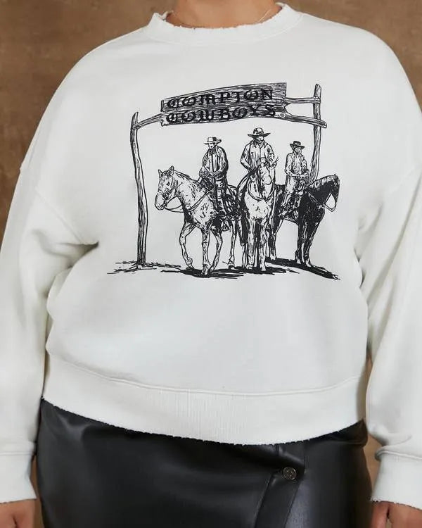 The Valley Persian Style S01 Golnesa Gharachedaghi Cowboys Sweatshirt