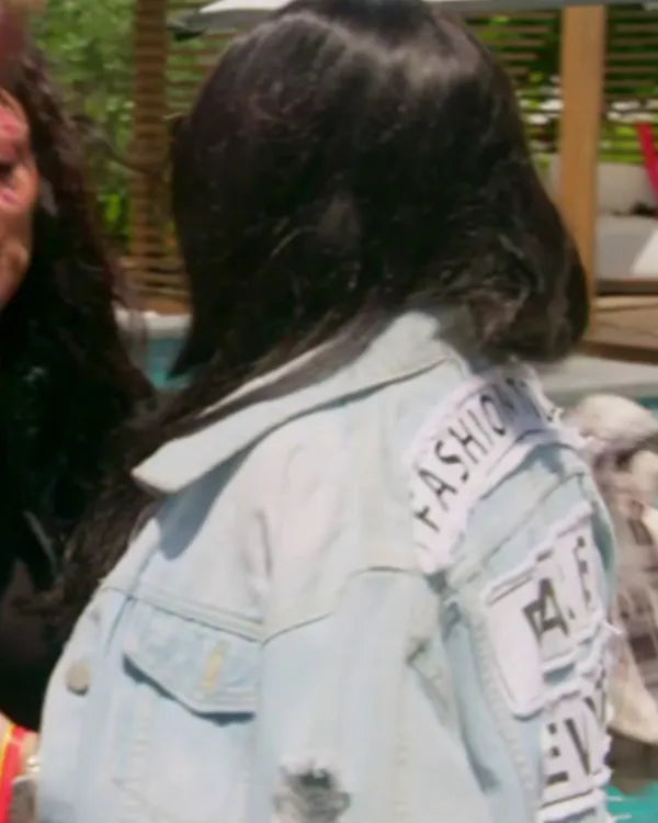 The Valley Persian Style S01 Mercedeh Javid Patchwork Denim Jacket
