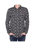 The Valley Persian Style S01 Reza Farahan Rope Print Shirt