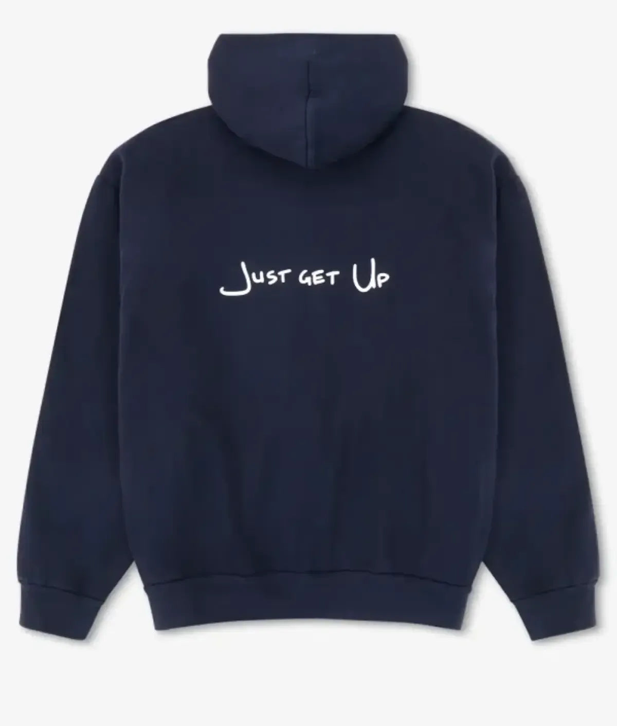 The View Joy Behar Just Get Up Blue Hoodie