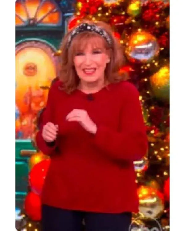 The View Joy Behar Red Sweatshirt WorthVee