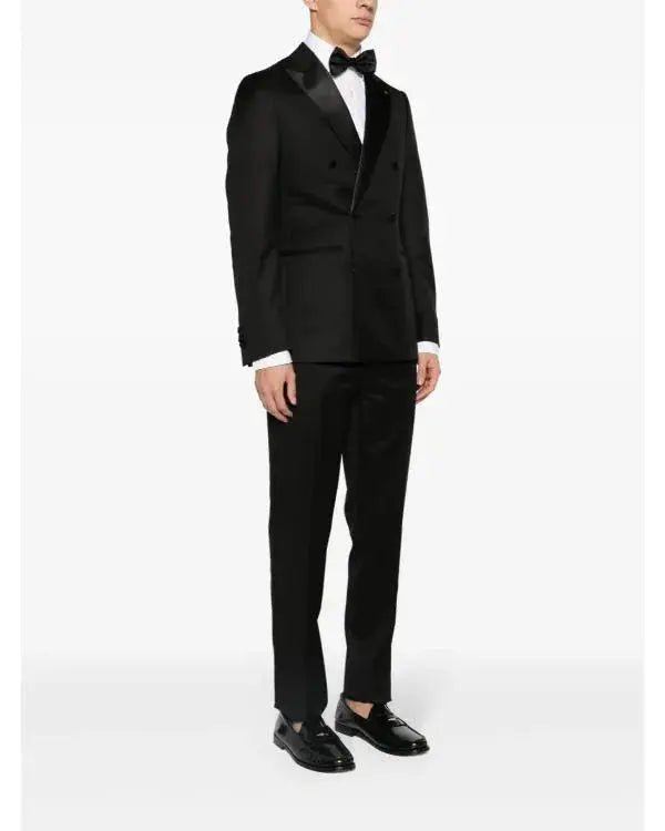 The Voice S28 Dylan Efron Black Double-Breasted Blazer WorthVee