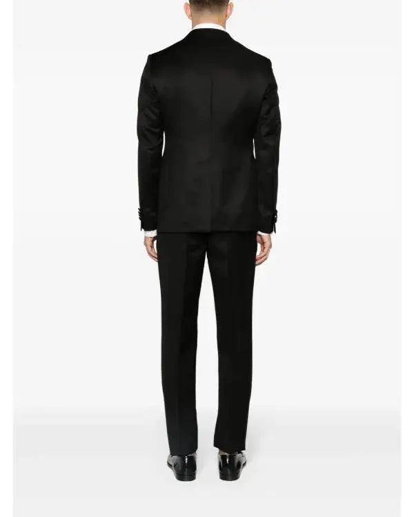 The Voice S28 Dylan Efron Black Double-Breasted Blazer WorthVee