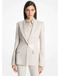 The Voice S28 Reba McEntire Cream Sequined Blazer WorthVee