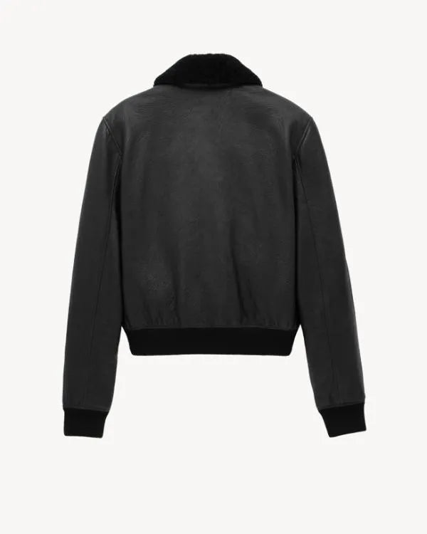 The Voice S29 Promo John Legend Fur Collar Leather Jacket