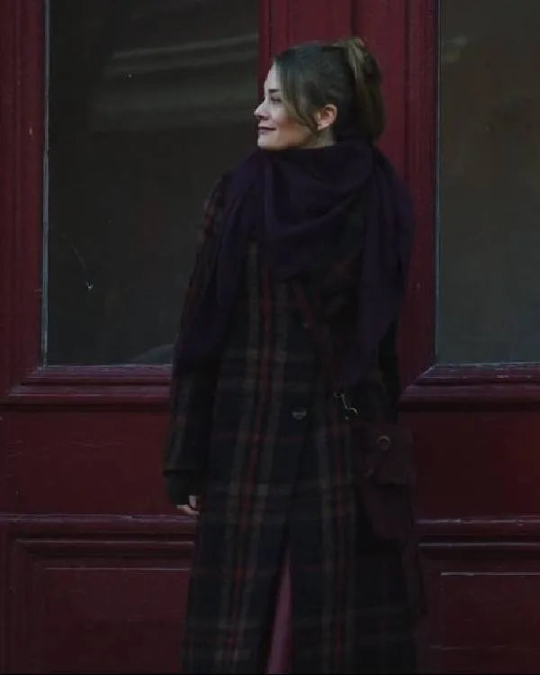 The Way to You Kim Matula Checked Coat