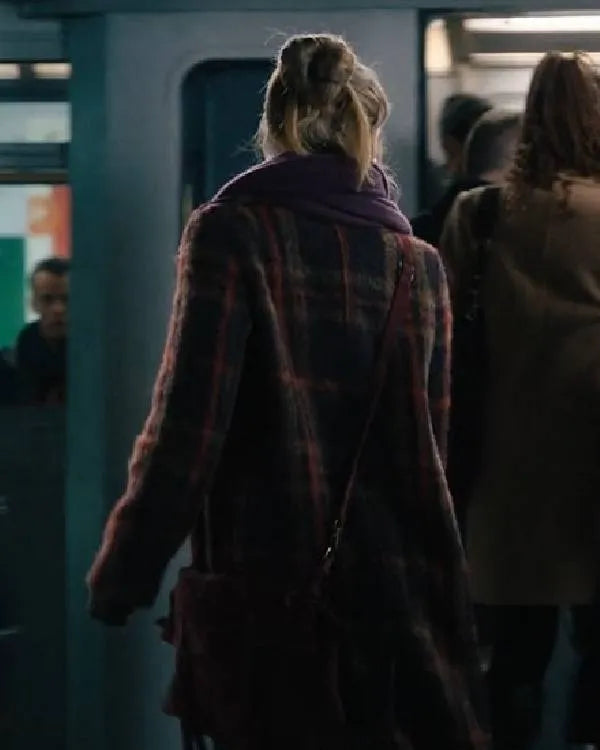 The Way to You Kim Matula Checked Coat