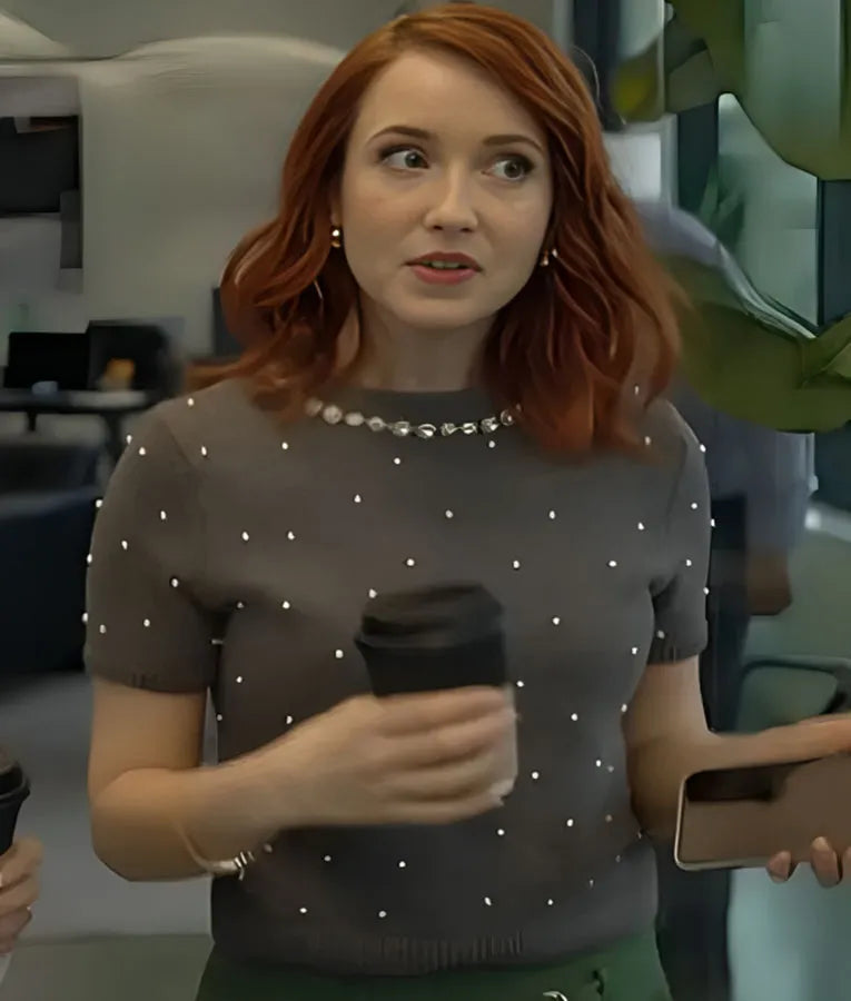 The Wish Swap 2025 Emily Tennant Grey Sweater