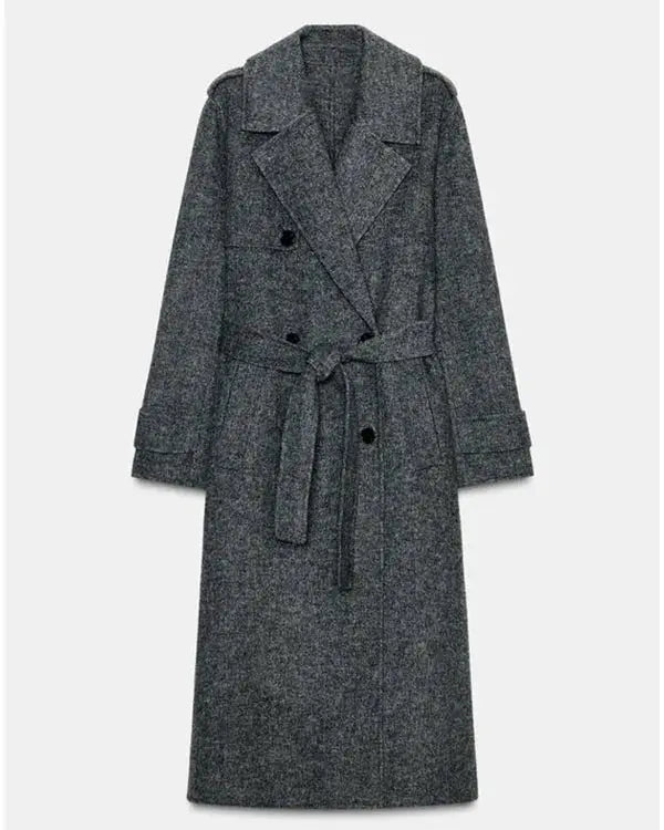 The Young and the Restless Claire Grace Newman Grey Coat WorthVee