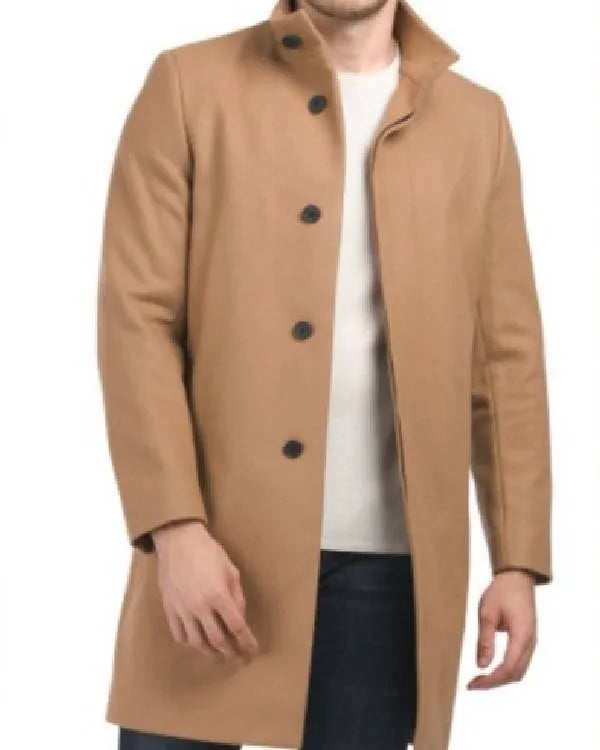 The Young and the Restless Nick Newman Camel Coat