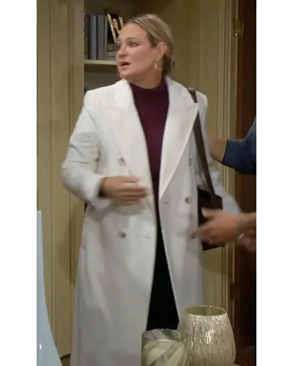 The Young and the Restless Sharon Newman White Coat