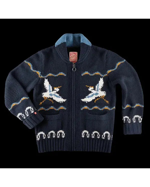 This Morning 2025 Ben Shephard Blue Crane Knitted Cardigan WorthVee