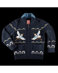 This Morning 2025 Ben Shephard Blue Crane Knitted Cardigan WorthVee