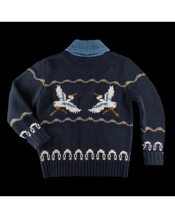 This Morning 2025 Ben Shephard Blue Crane Knitted Cardigan WorthVee