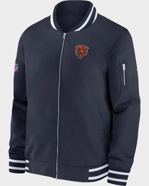 Thomas Brown Chicago Bears Bomber Jacket WorthVee