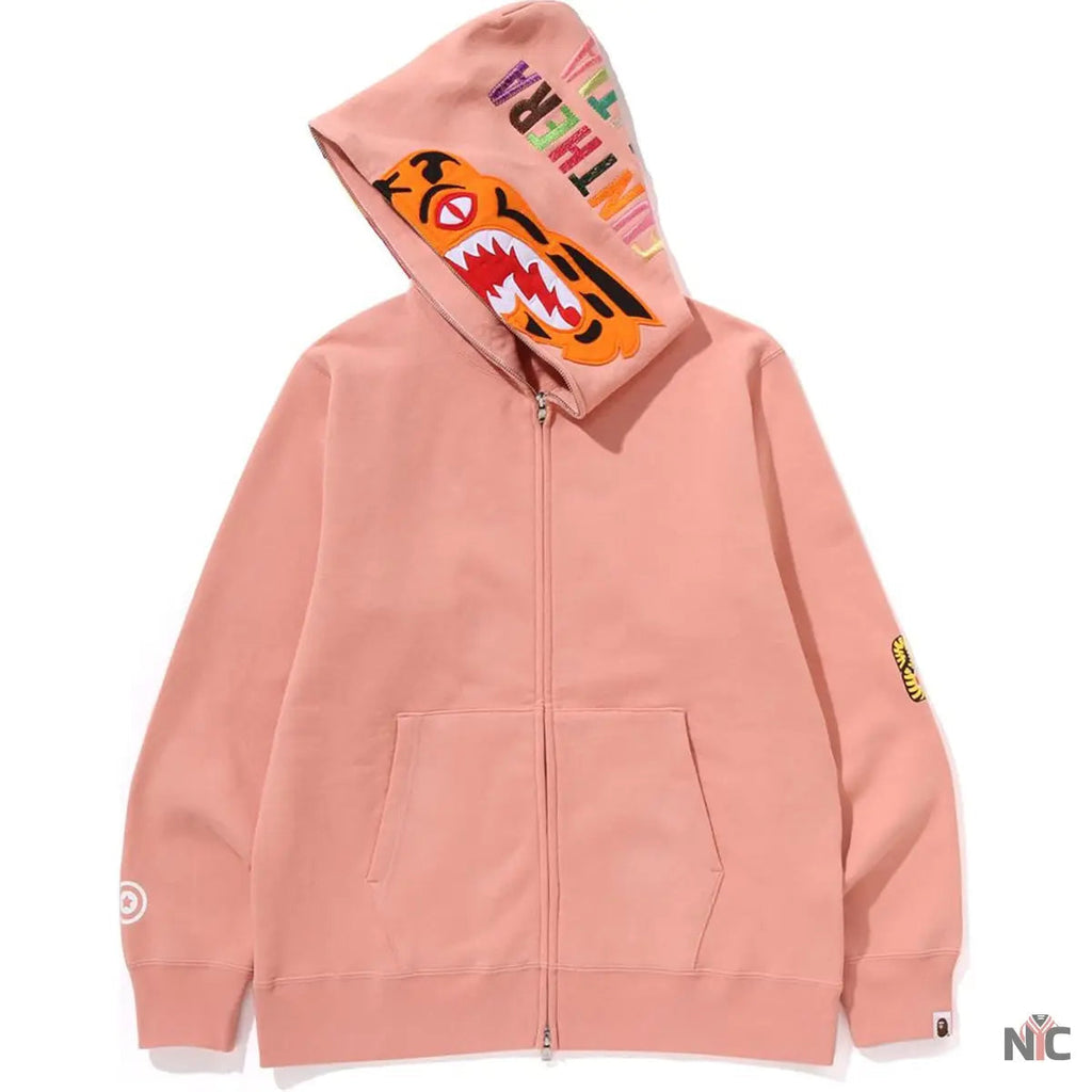 Tiger Full Zip Hoodie Mens Clanton Jacket