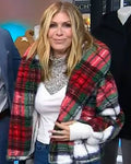 Today Jill Martin Plaid Sherpa Jacket
