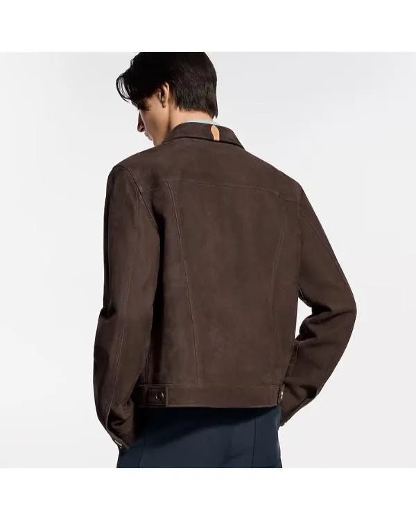 Today Show 2026 John Legend Brown Suede Trucker Jacket