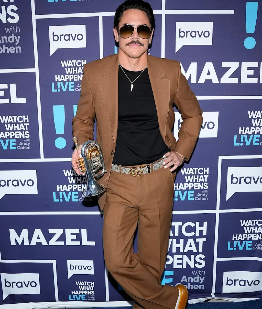 Tom Sandoval Brown Suit